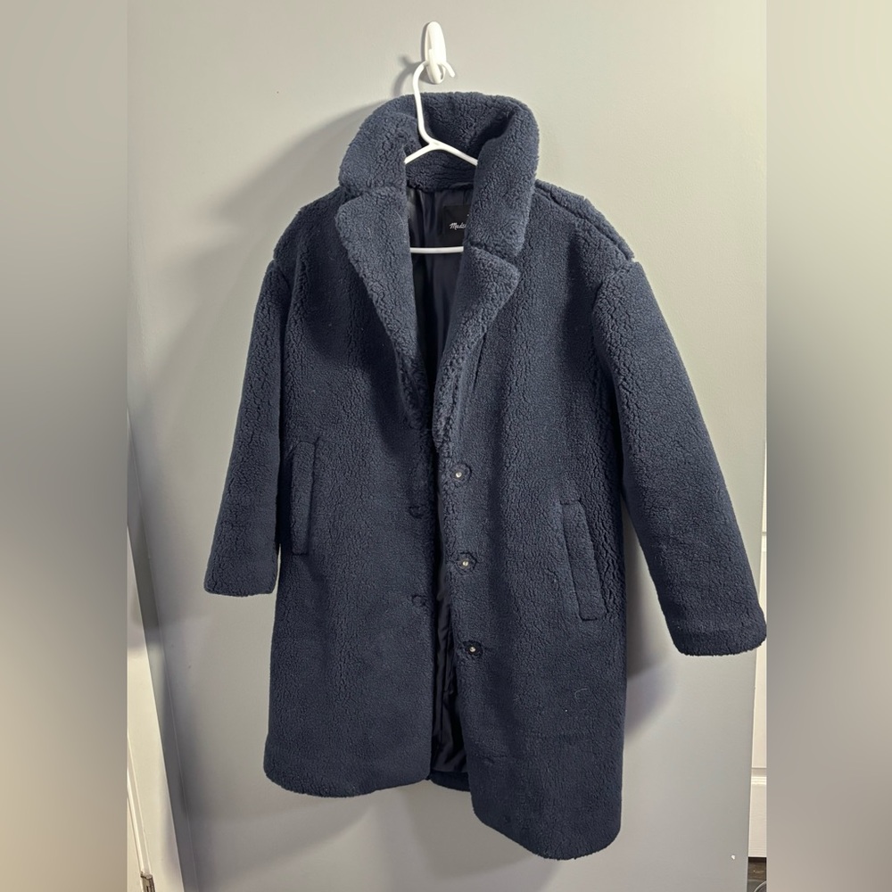 Madewell Dark Blue Pea Coat